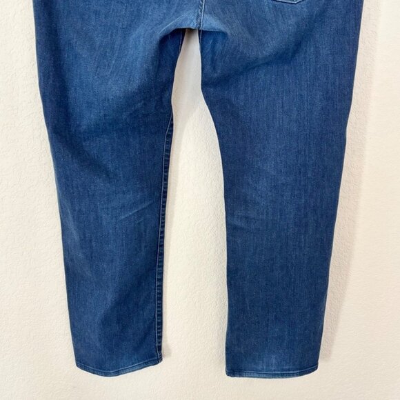 7 For All Mankind Mens Standard Fit Dark Wash Jeans Size 40 Cotton Casual - Picture 7 of 12
